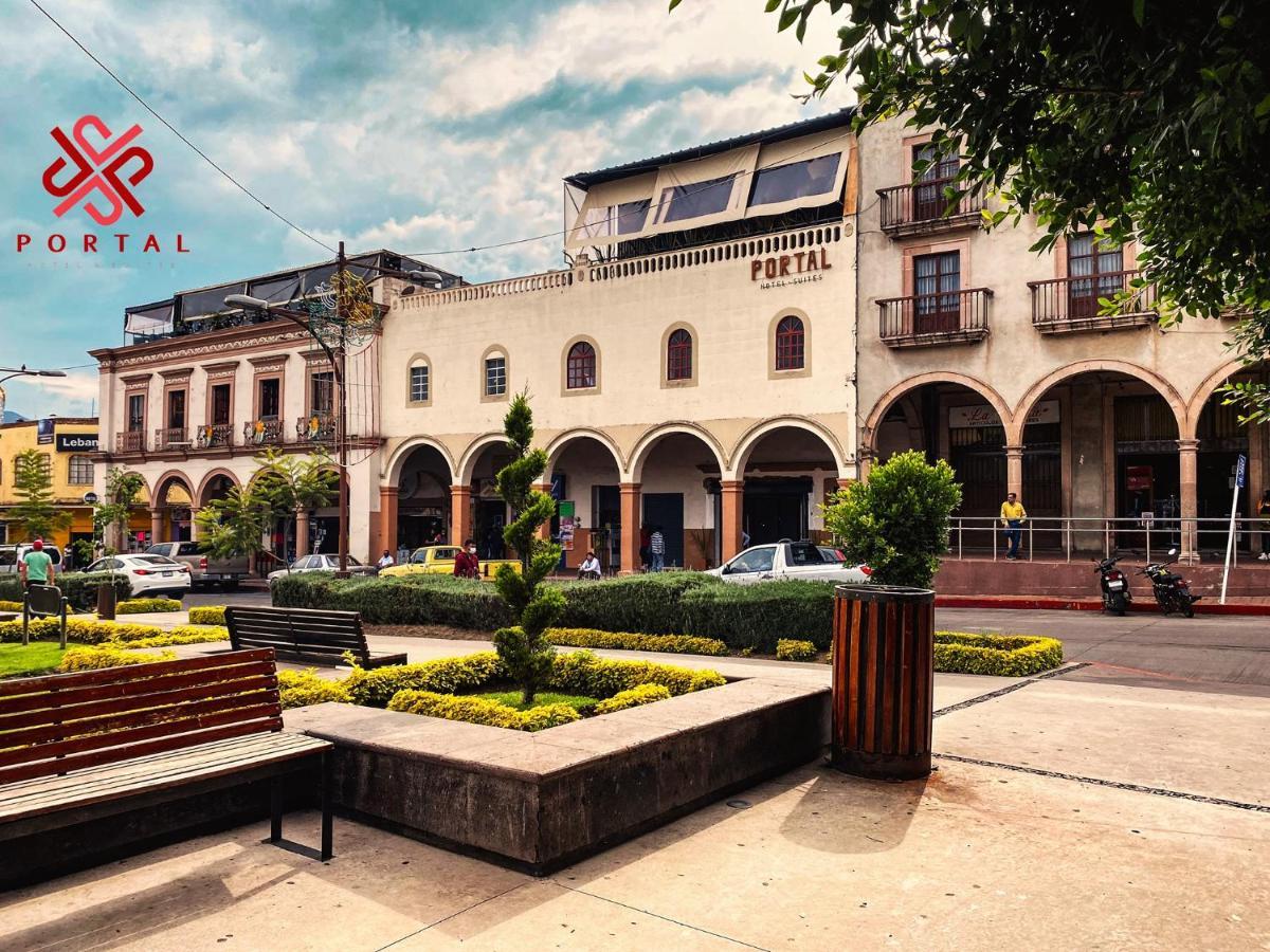 Hotel Portal & Suites Ciudad Hidalgo Exteriör bild